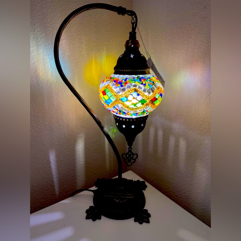 Handmade Turkish table lamp